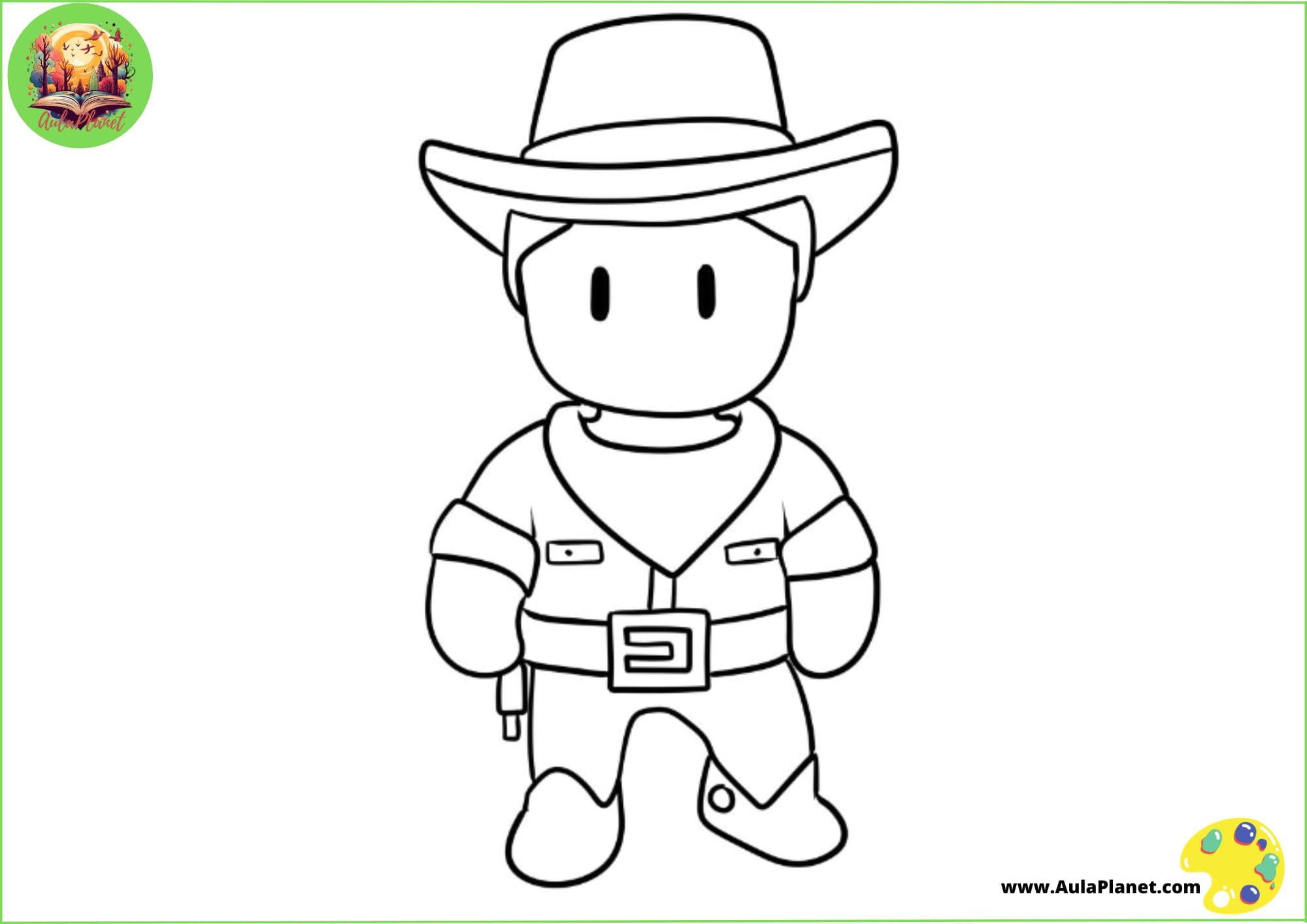 Stumble Guys Boyama Sayfaları