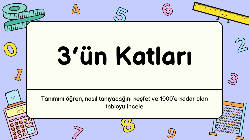 3’ün Katları
