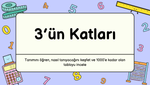 3’ün Katları