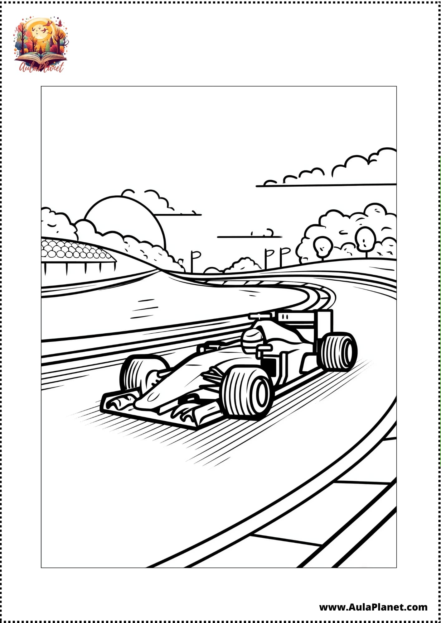 Auto Ausmalbilder