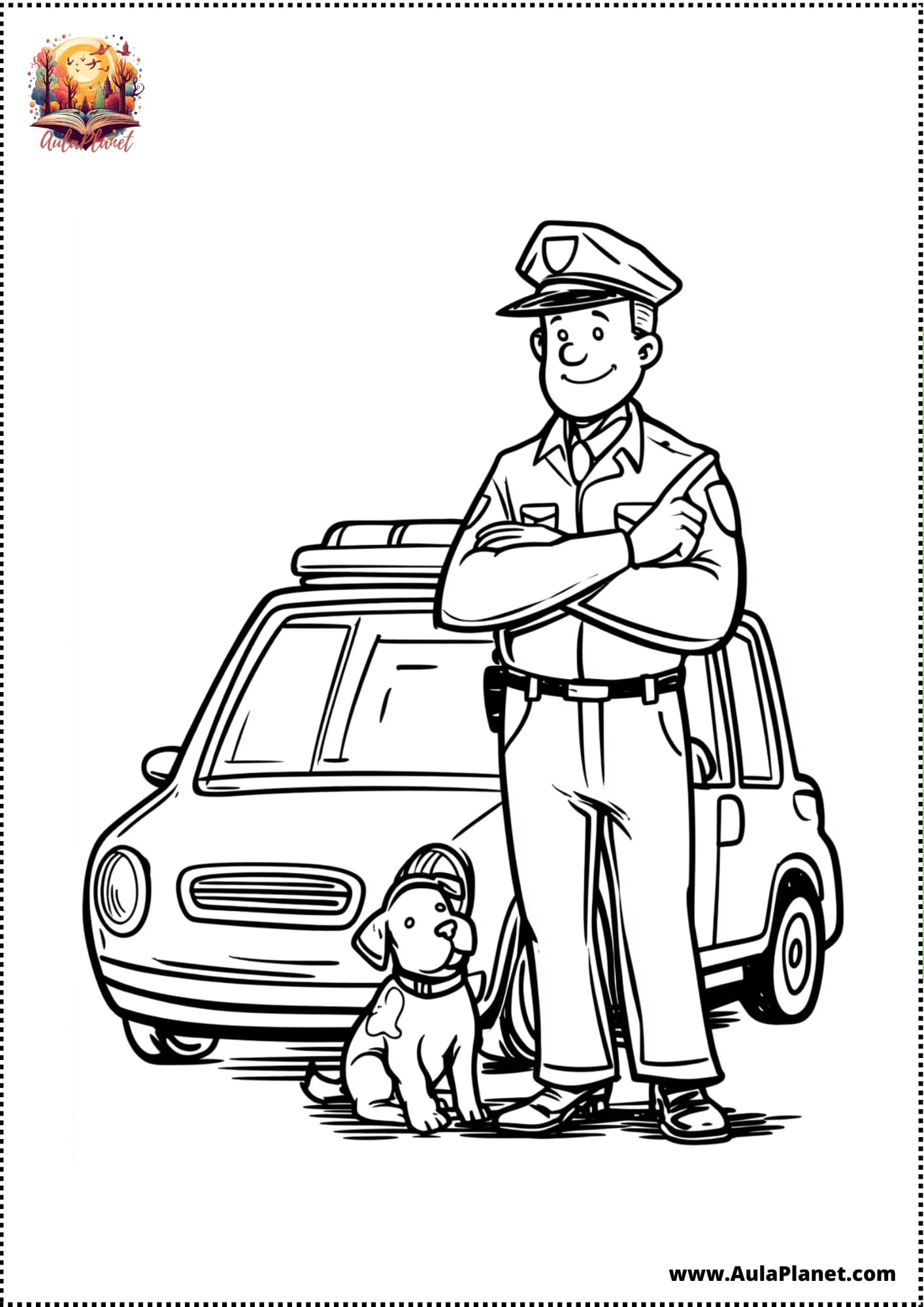 Auto Ausmalbilder