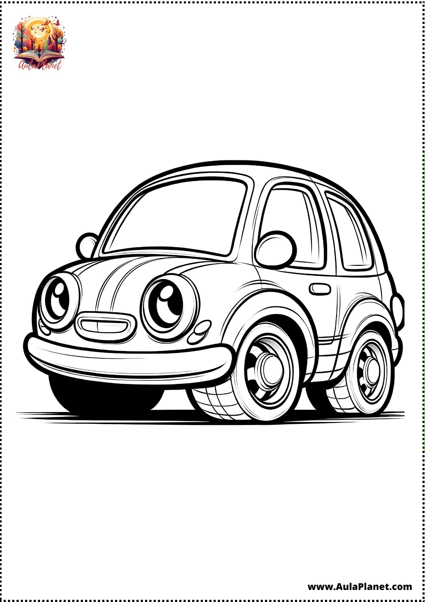 Auto Ausmalbilder