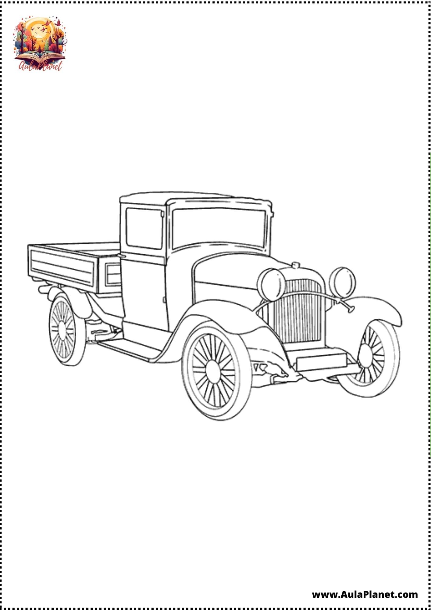 Auto Ausmalbilder