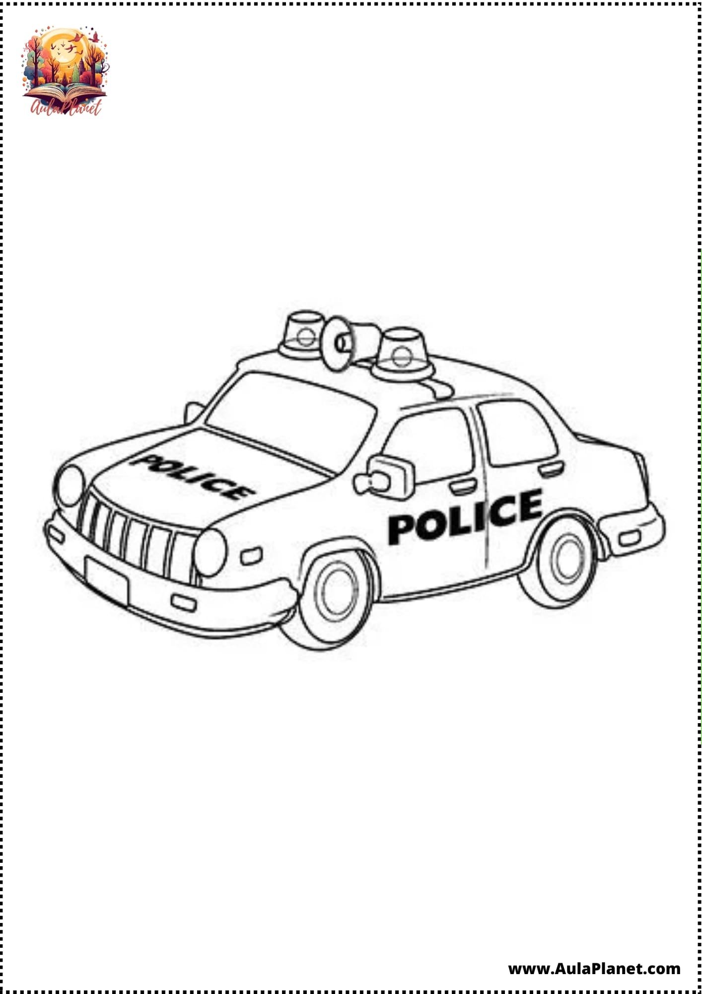 Coches para Colorear