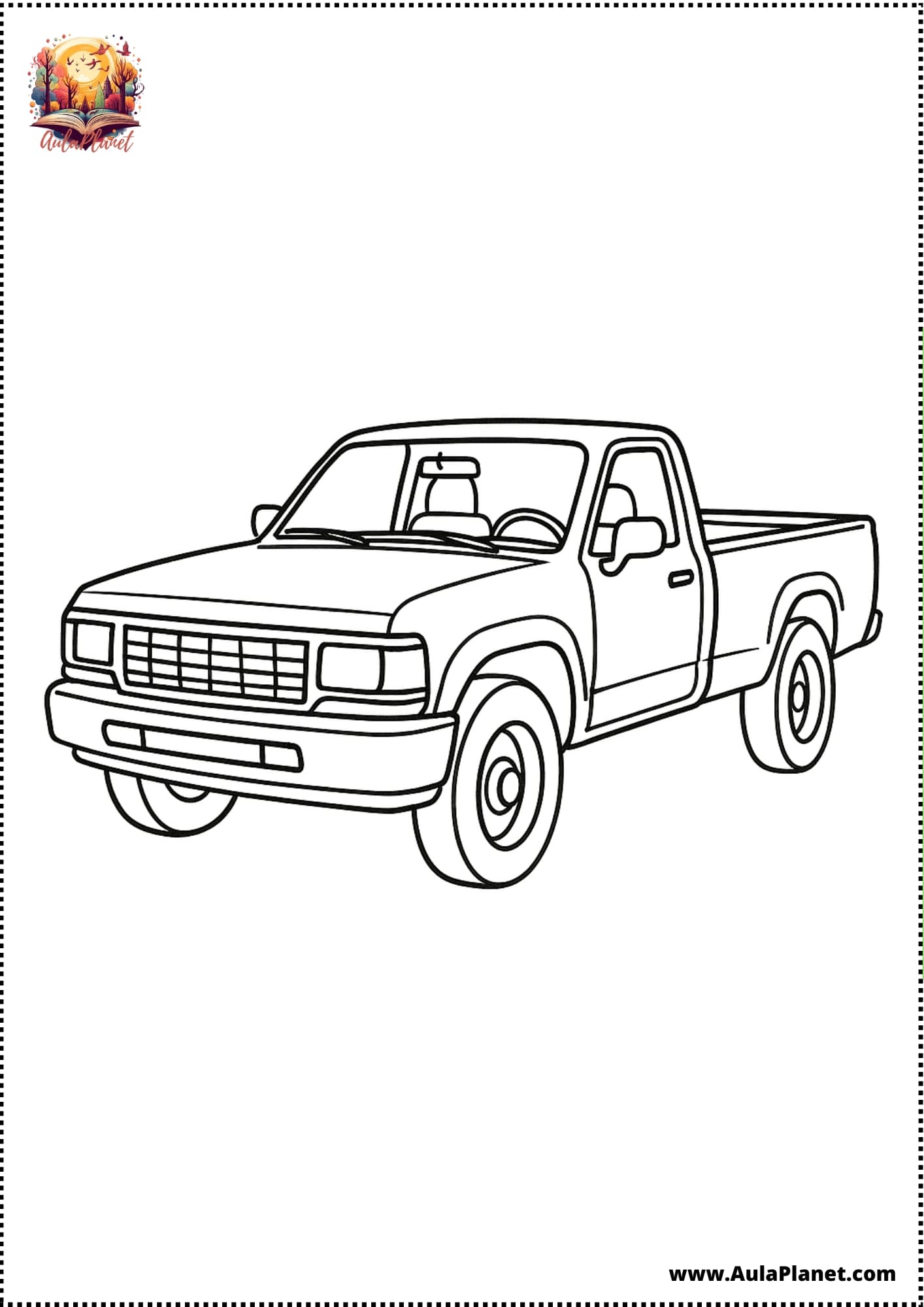 Coches para Colorear