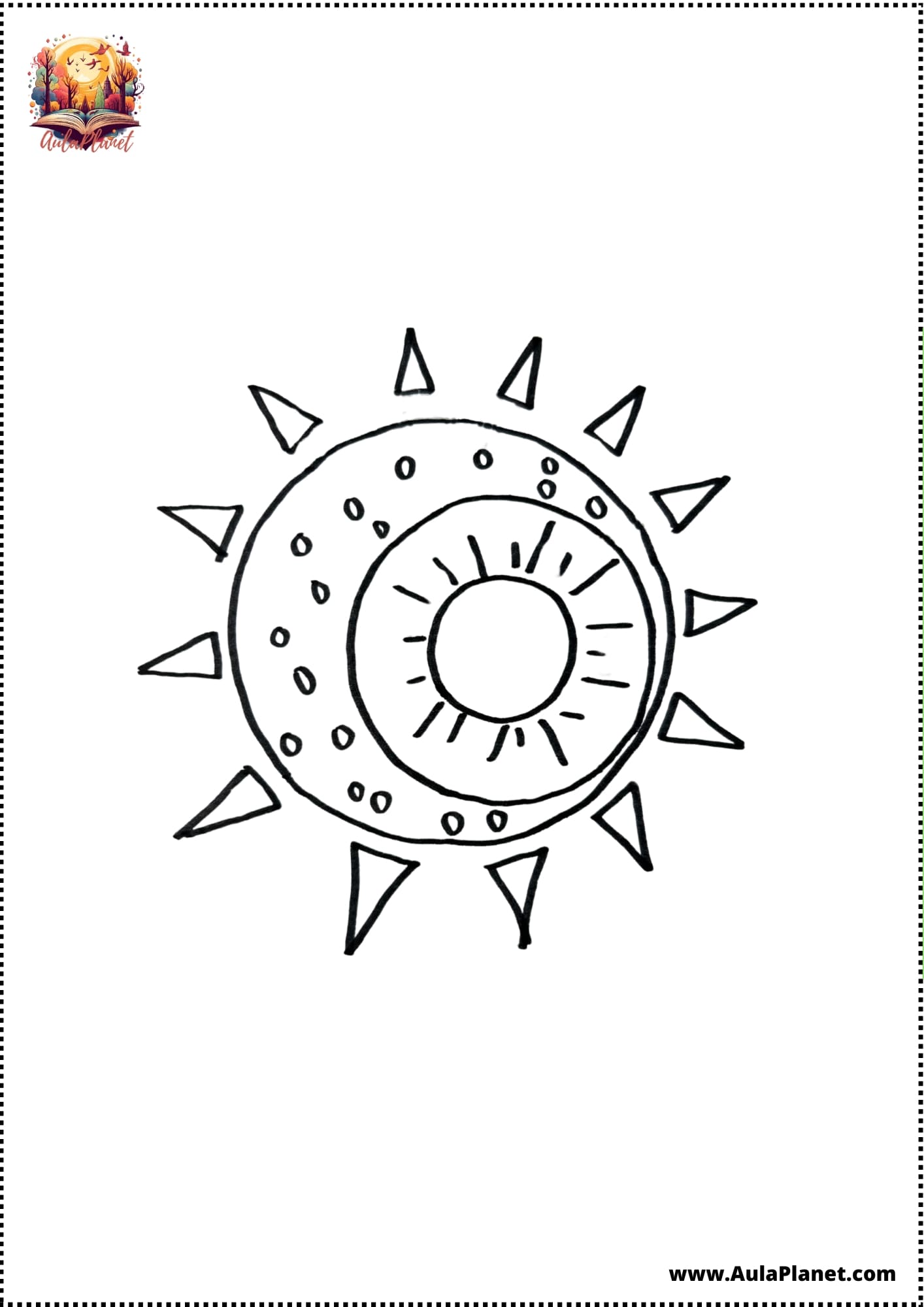 Kolorowanki Sprunki – Mr Sun Faza 5