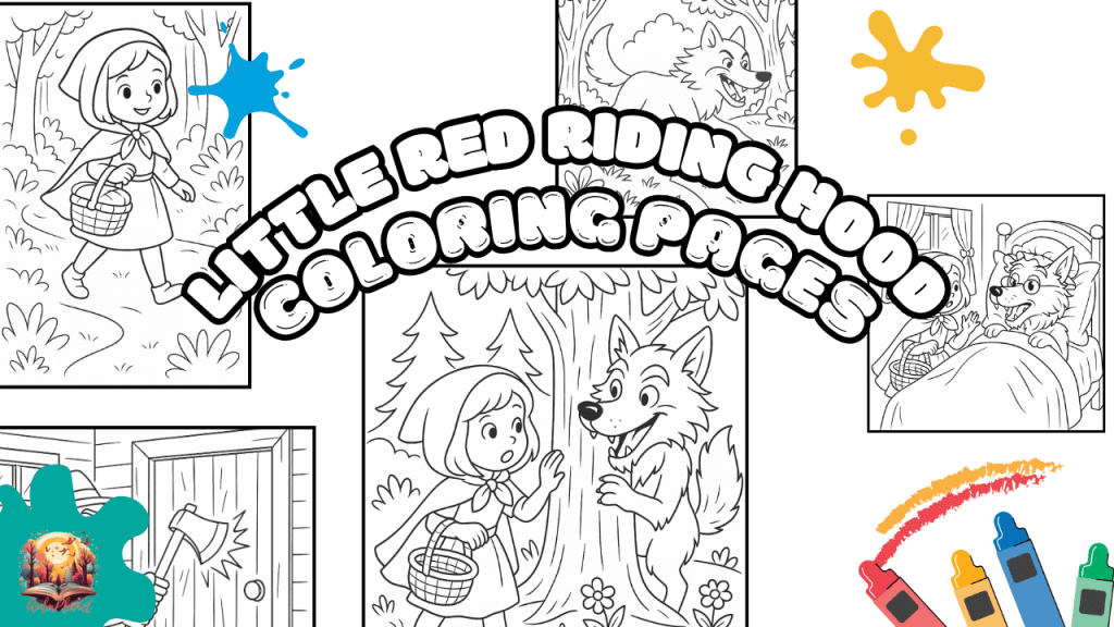 Little Red Riding Hood Coloring Pages