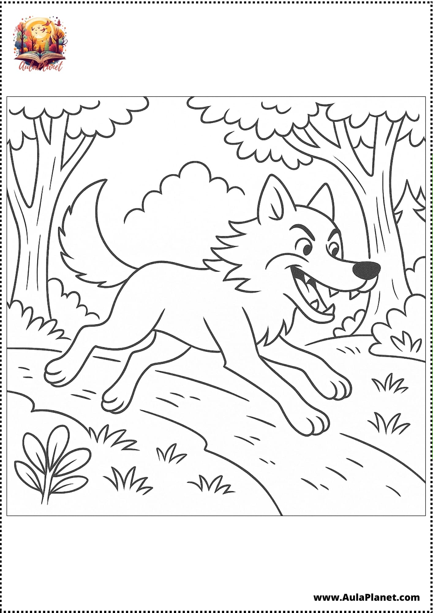 Little Red Riding Hood Coloring Pages