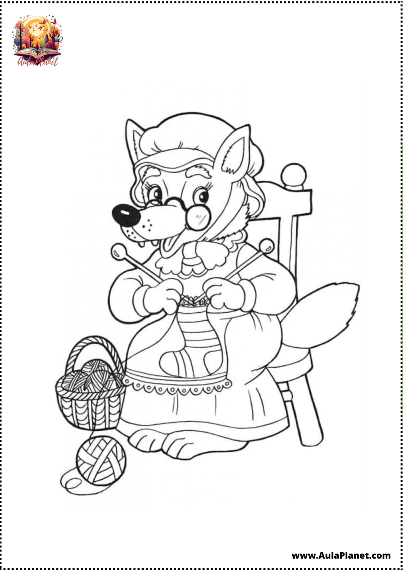 Little Red Riding Hood Coloring Pages