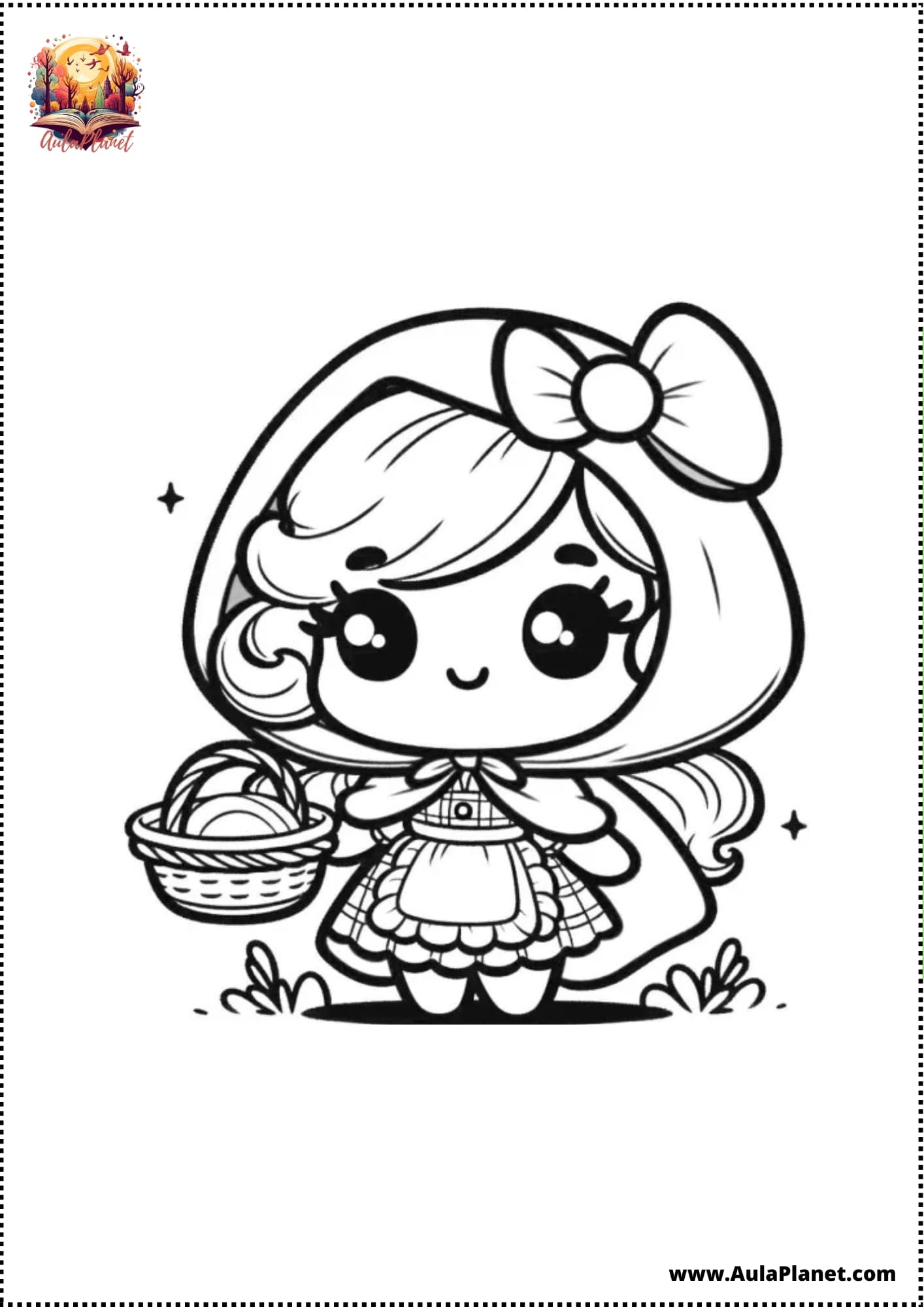Little Red Riding Hood Coloring Pages