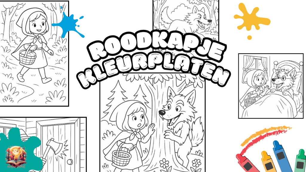 Roodkapje Kleurplaten