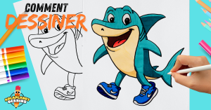 Comment Dessiner Tralalero Tralala Style Disney Brainrot Italien
