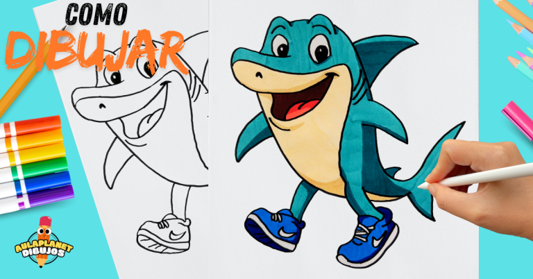 Cómo Dibujar a Tralalero Tralala Estilo Disney Paso a Paso | Brainrot Italiano