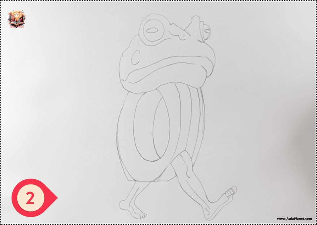 Cómo dibujar Boneca Ambalabu – Paso 2