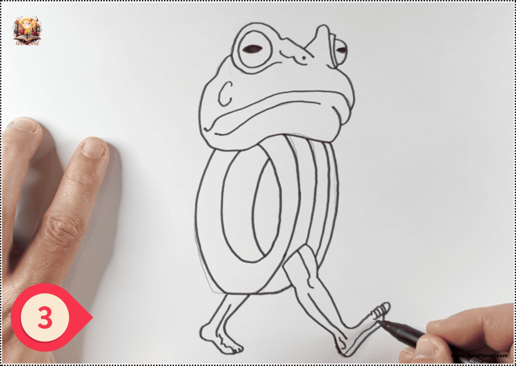 Cómo dibujar Boneca Ambalabu – Paso 3