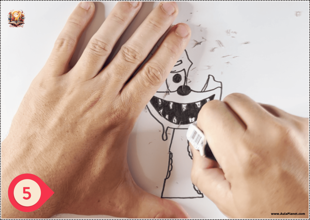 How to Draw Gummy Bear Phase 3 Step 5
