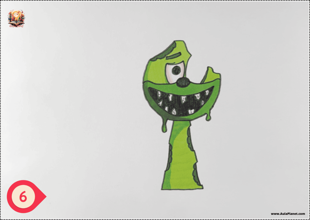 How to Draw Gummy Bear Phase 3 Step 6