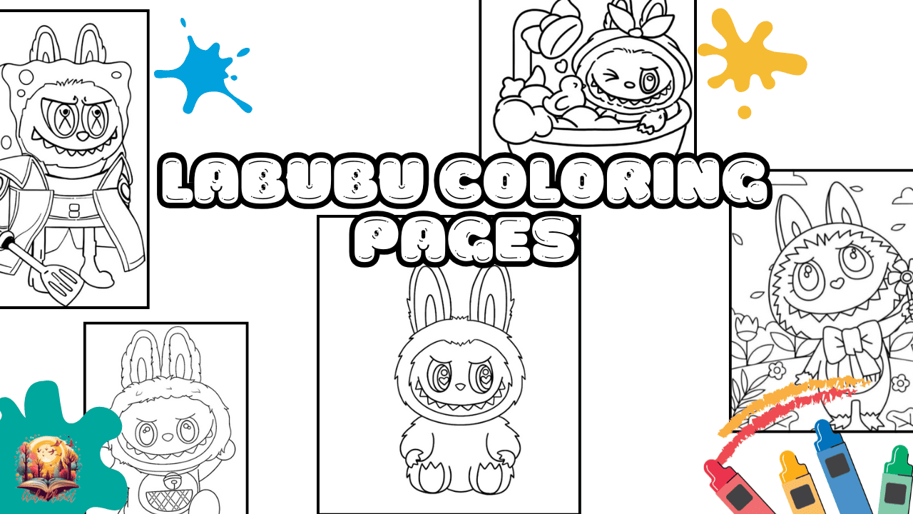 Labubu Coloring Pages Print - Labubu Coloring Pages 
