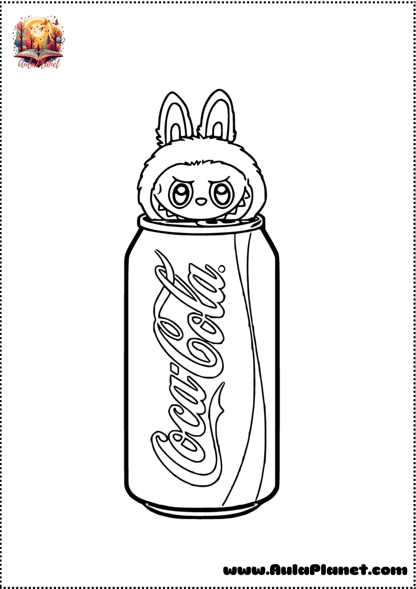 Labubu para Colorear