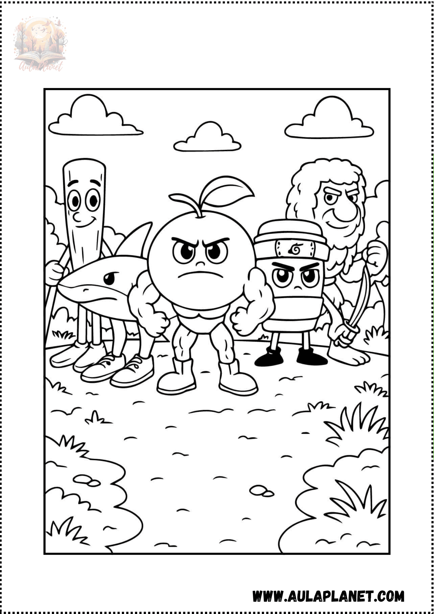 Cappuccino Assassino Ausmalbilder