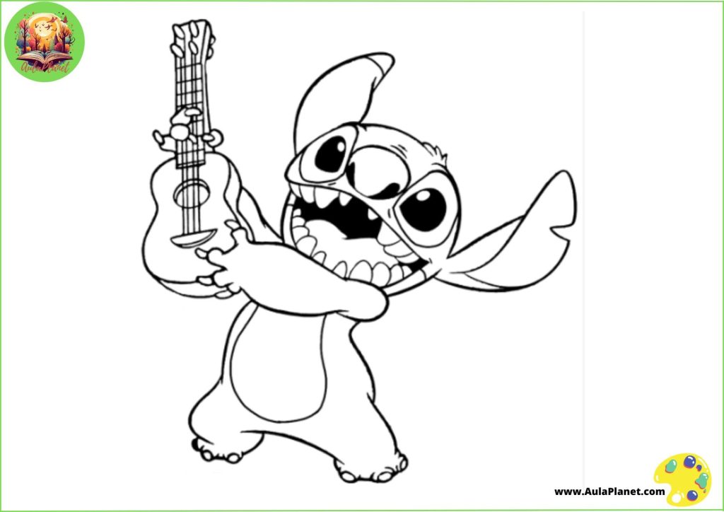 Coloriages de Stitch