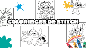 Coloriages de Stitch