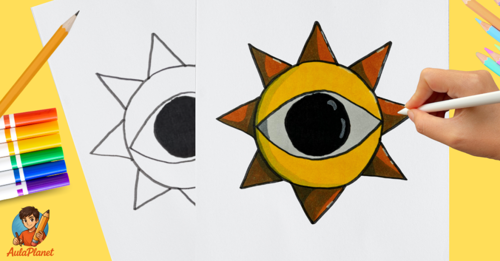 Cómo Dibujar a Mr. Sun Fase 2 Incredibox Sprunki