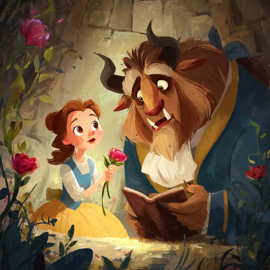 Cuento de la Bella y la bestia