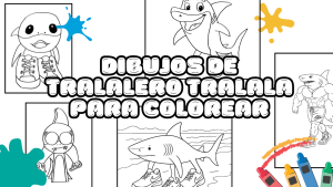 Dibujos de Tralalero Tralala para Colorear