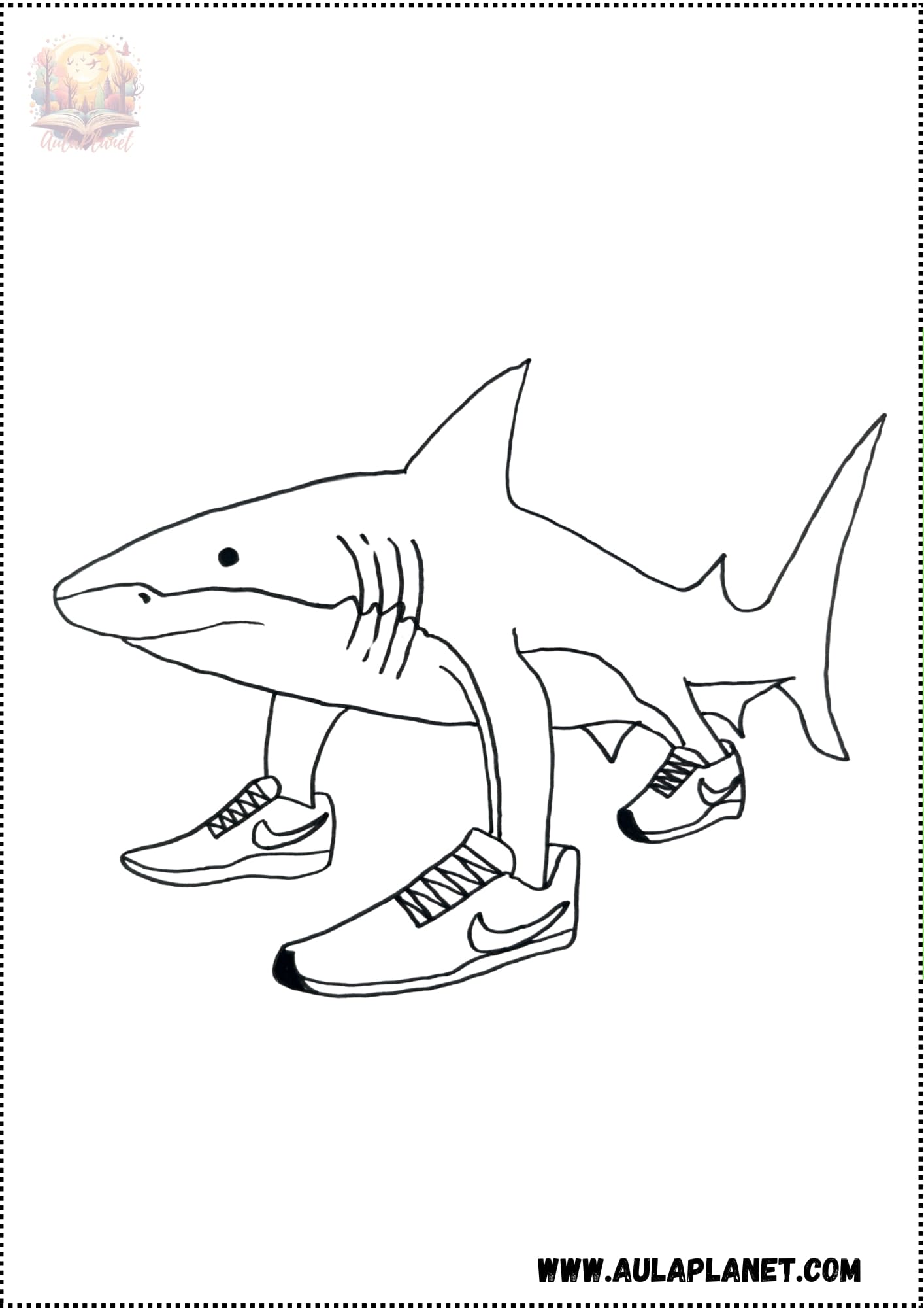 Disegni da Colorare di Tralalero Tralala