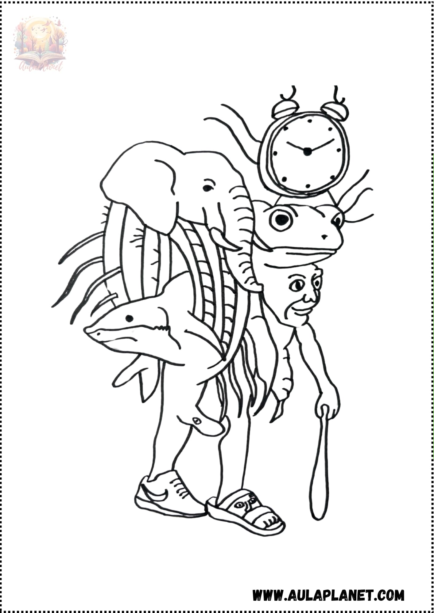 Disegni da Colorare di Tralalero Tralala