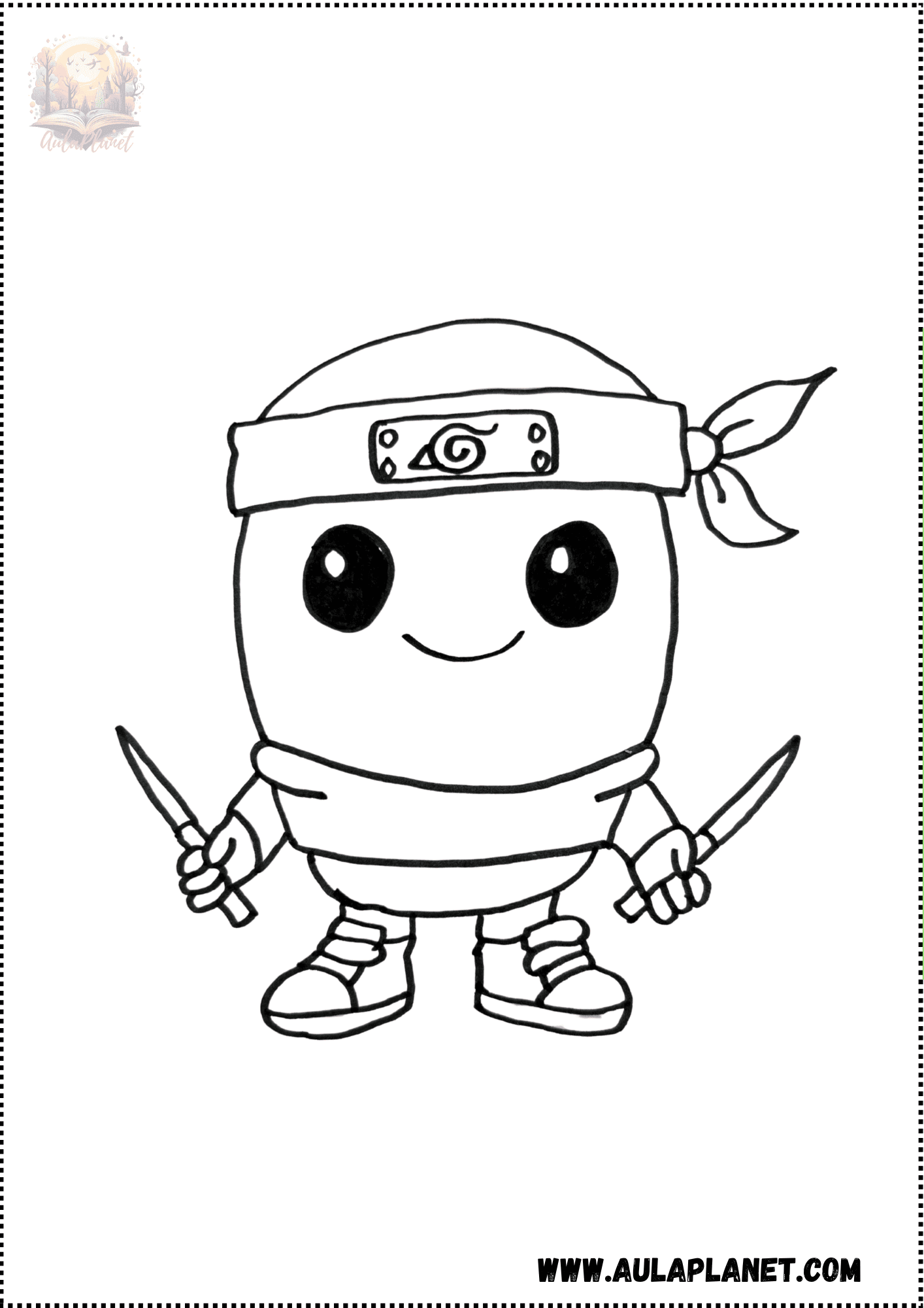 Disegni di Cappuccino Assassino da Colorare