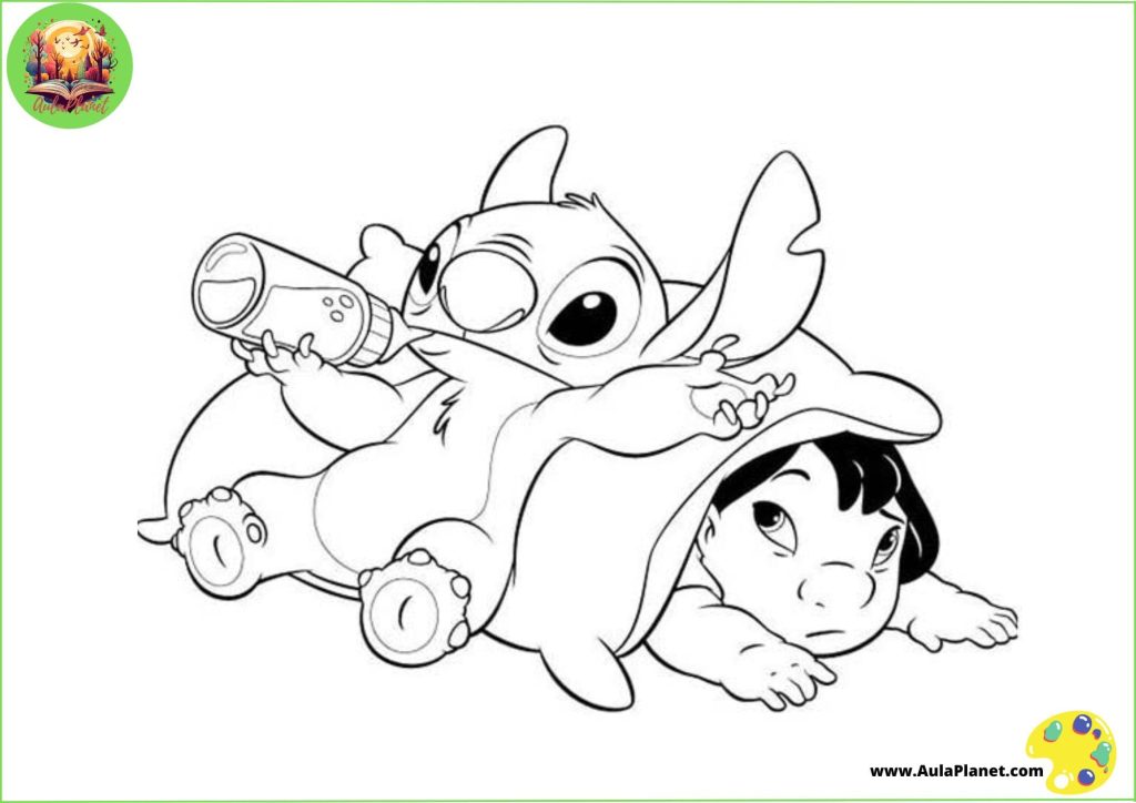 Stitch Ausmalbilder