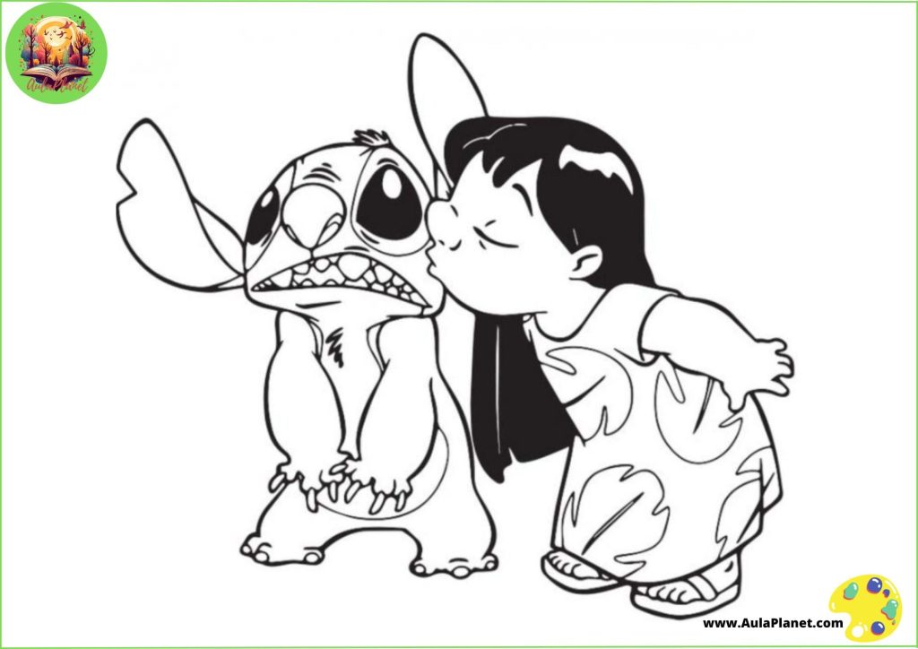 Stitch Boyama Sayfaları
