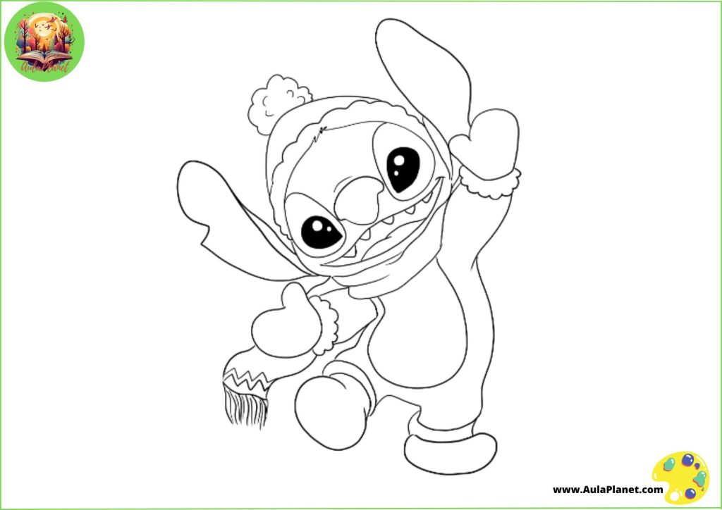 Stitch Boyama Sayfaları