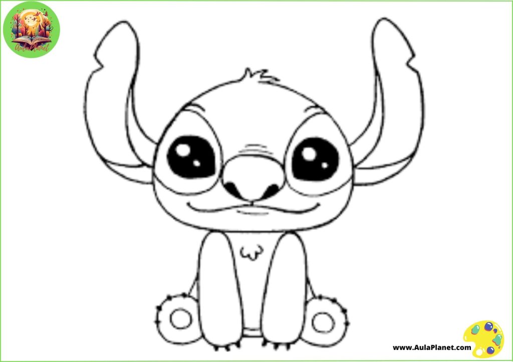 Stitch kleurplaten