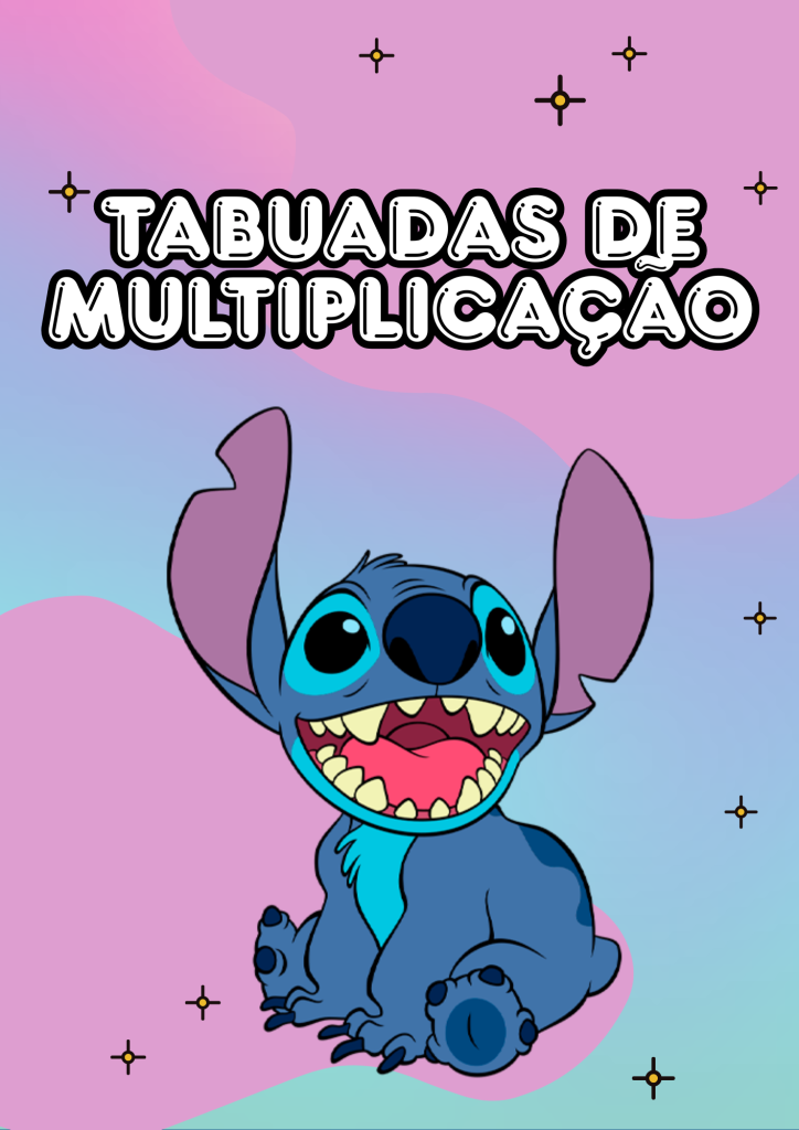 Tabuadas de Multiplicação do Stitch