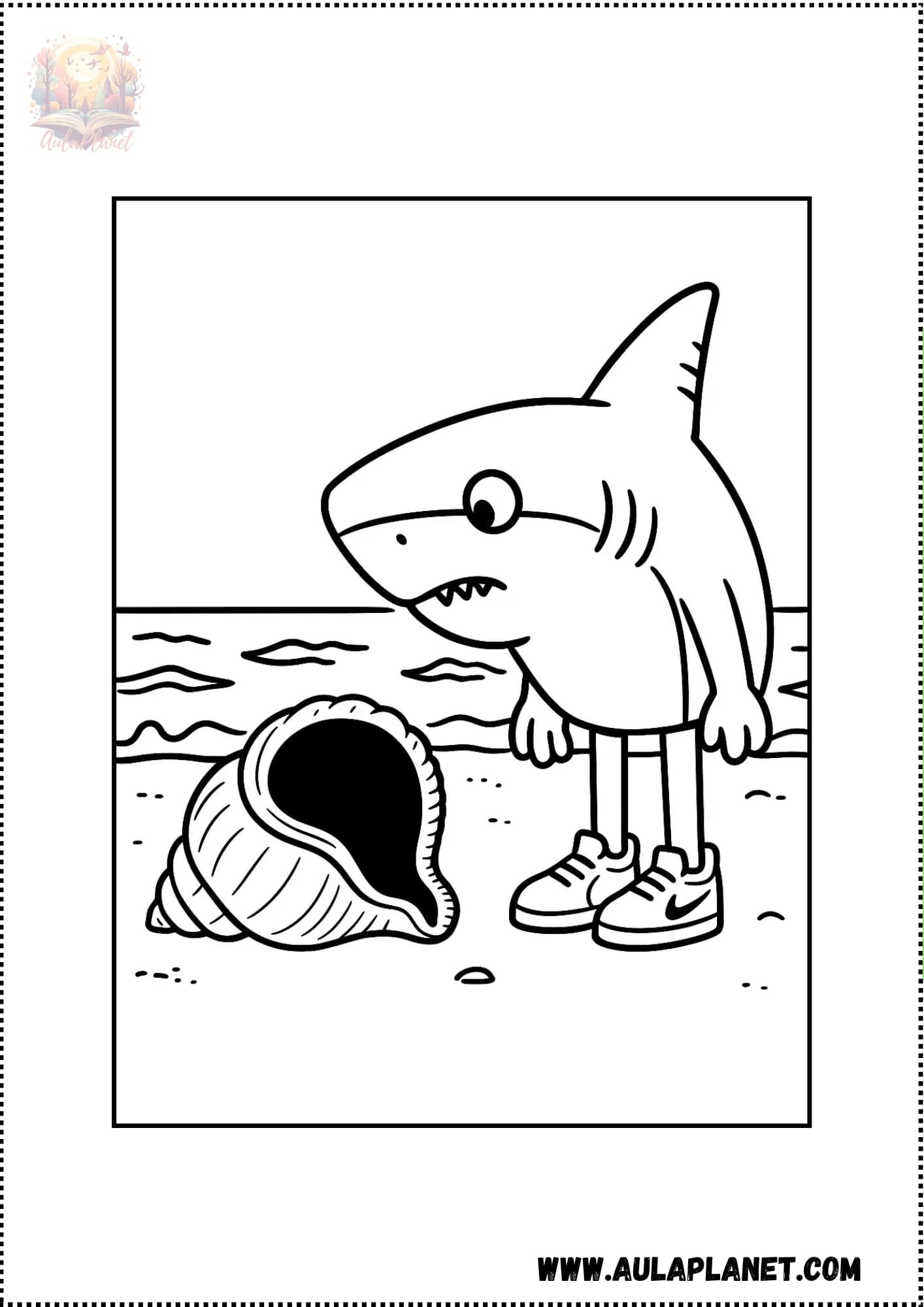 Tralalero Tralala Coloring Pages