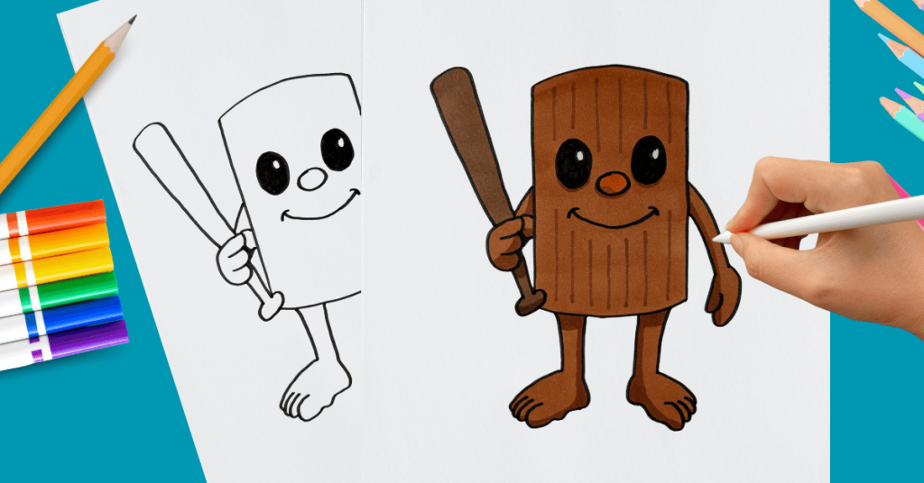 Baby Tung Tung Tung Sahur nasıl çizilir