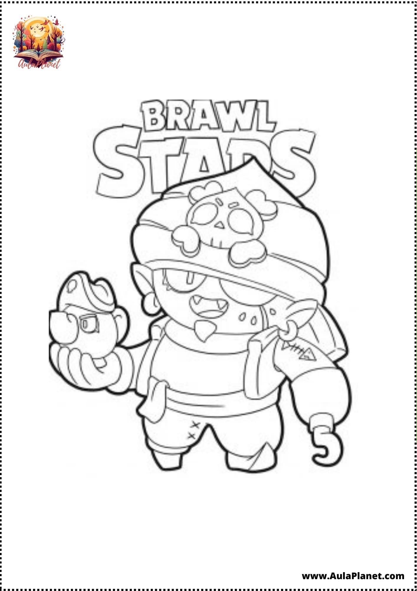 Kolorowanki Brawl Stars