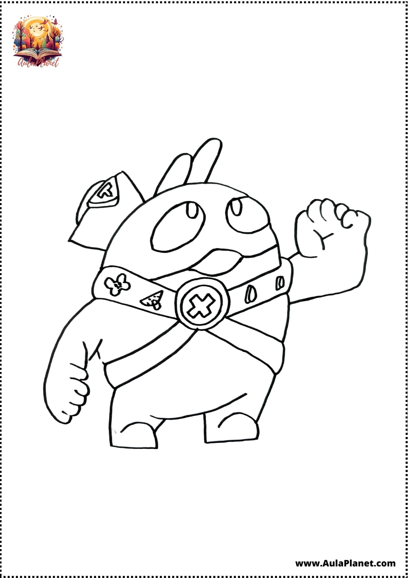 Kolorowanki Brawl Stars