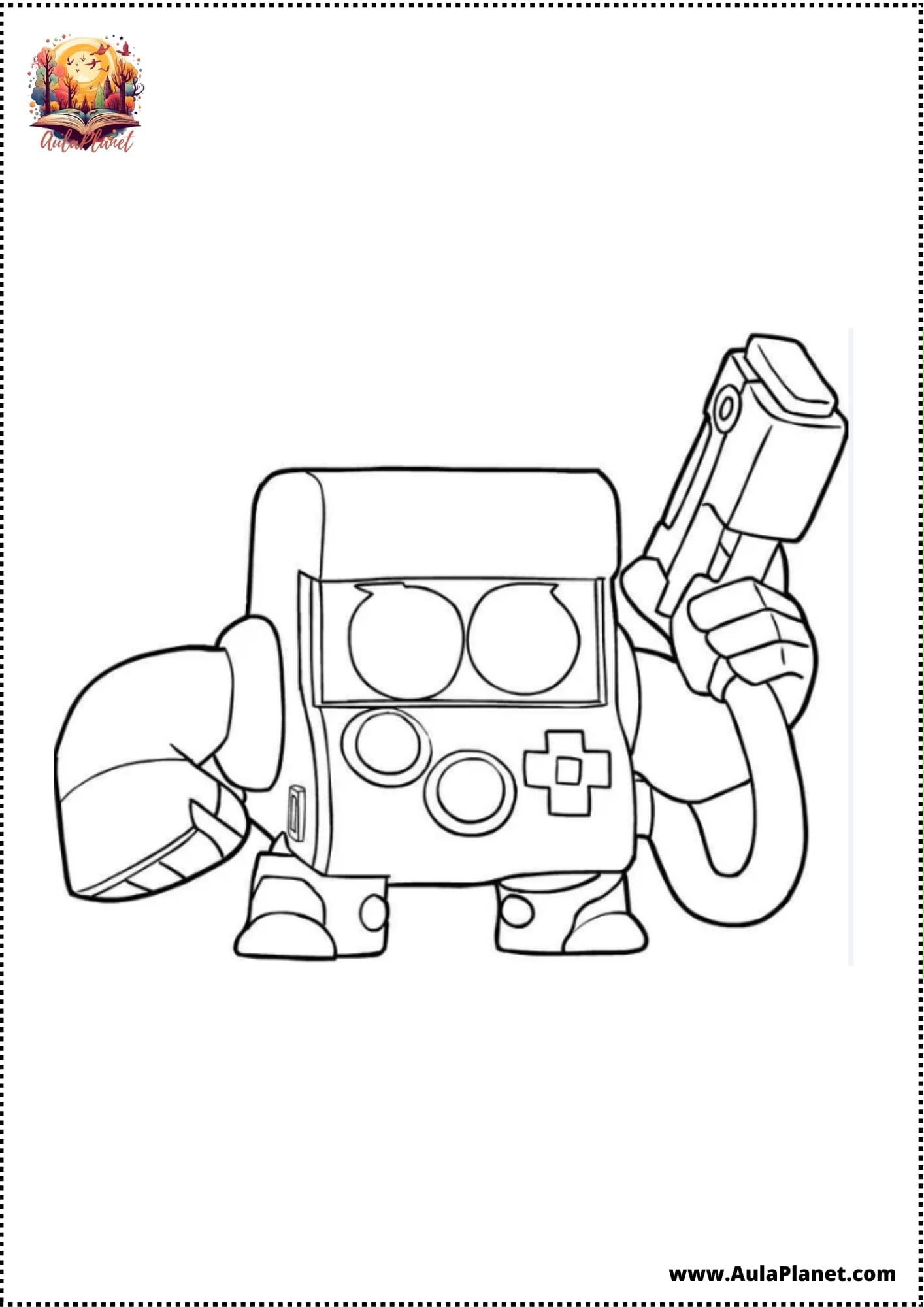 Kolorowanki Brawl Stars