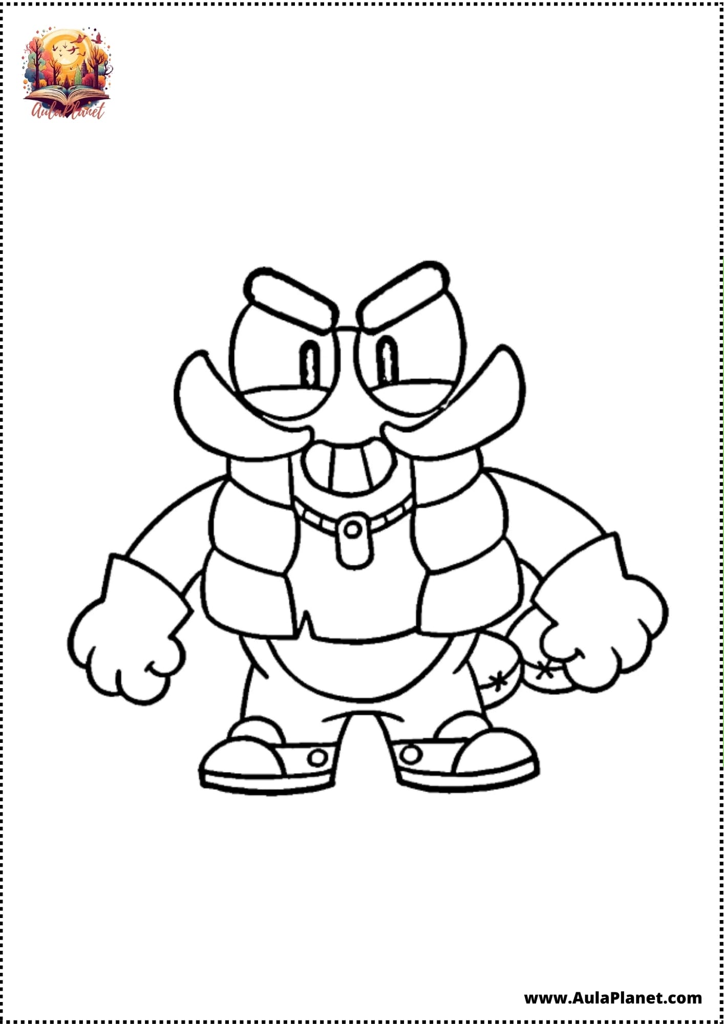 Kolorowanki Brawl Stars