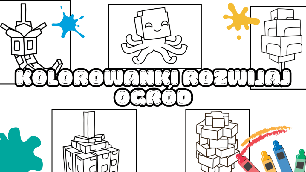 Kolorowanki Rozwijaj ogród