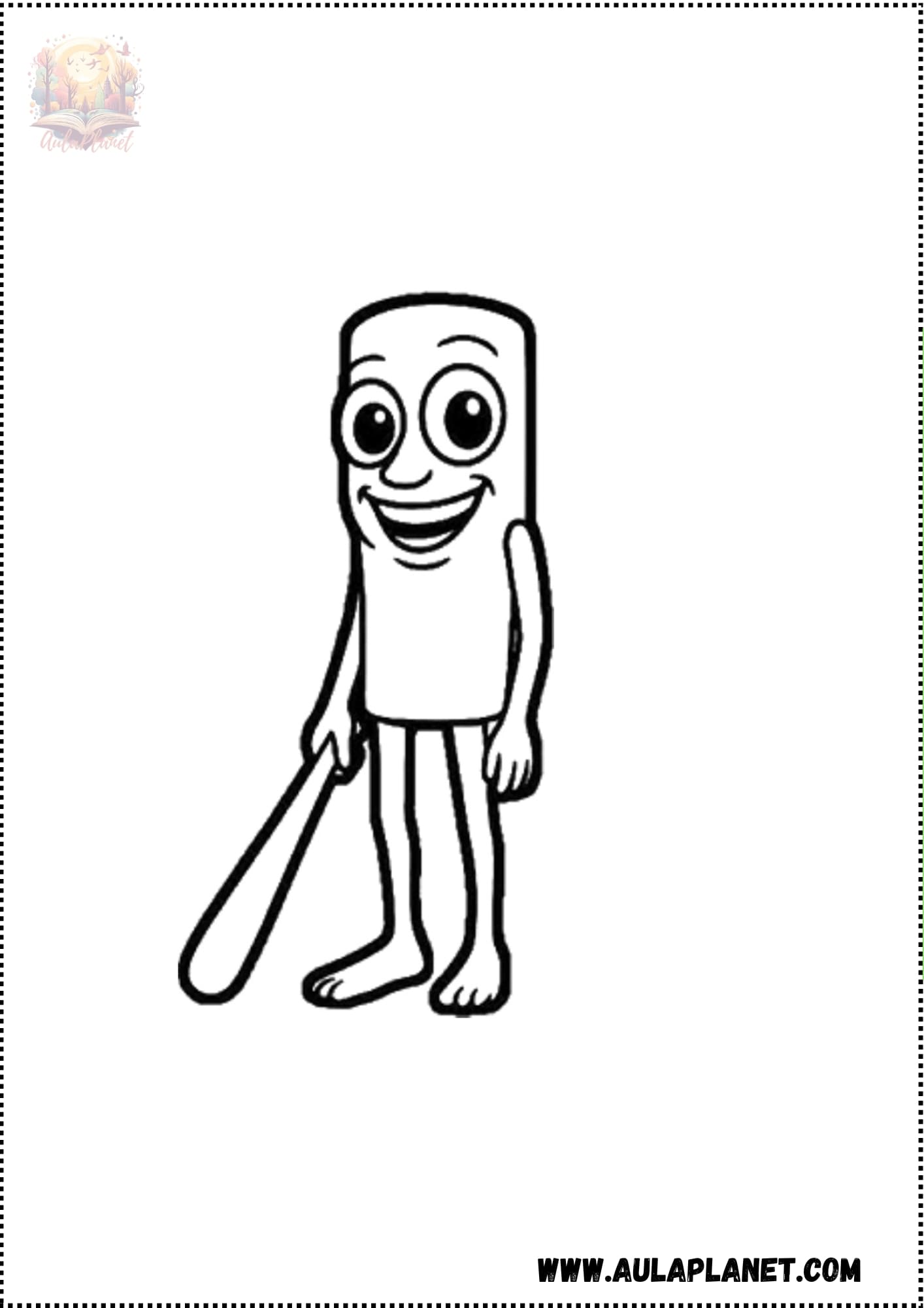 Tung Tung Tung Sahur Coloring Pages