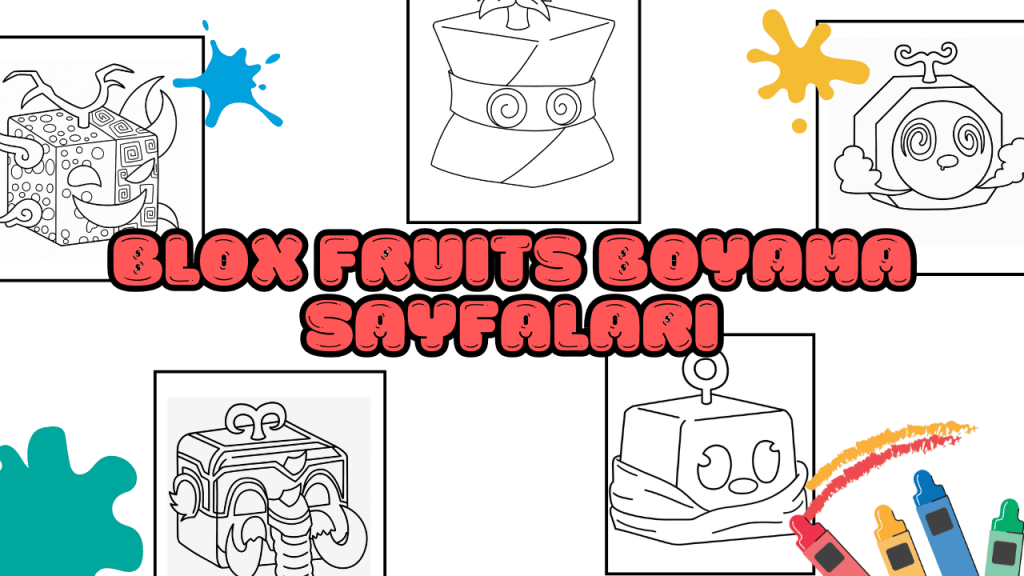 Blox Fruits Boyama Sayfaları