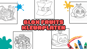 Blox Fruits Kleurplaten
