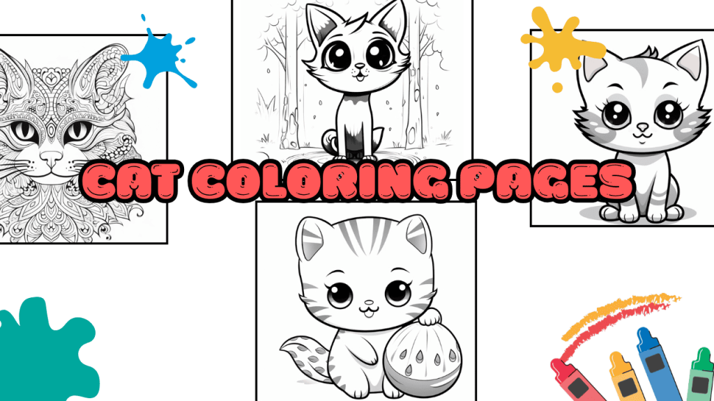 Cat Coloring Pages