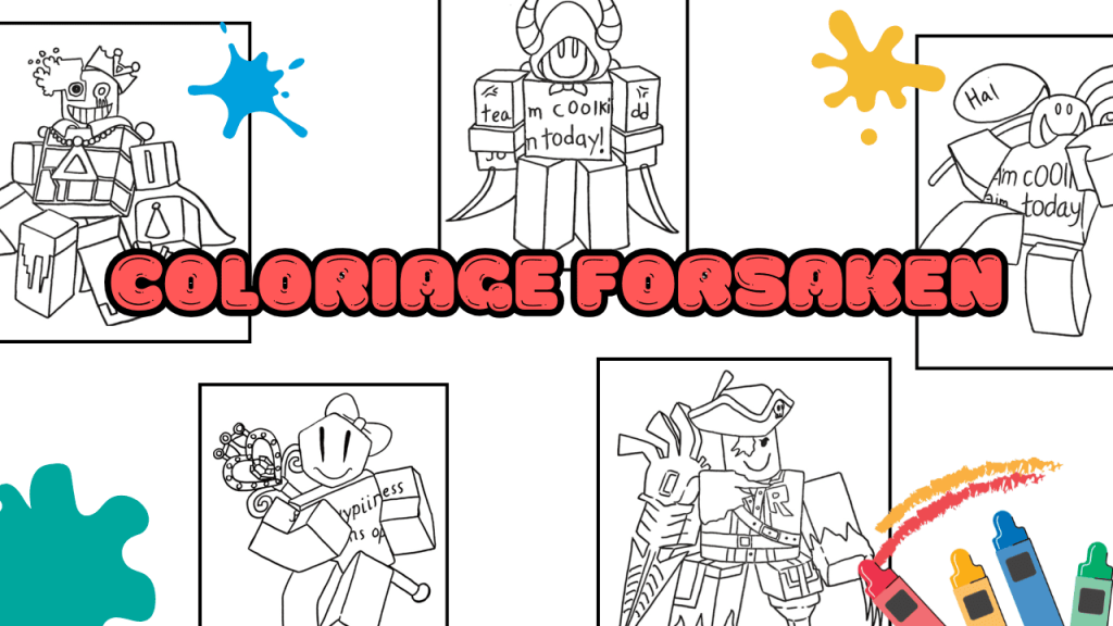 Coloriage Forsaken