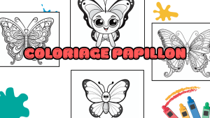 Coloriage papillon